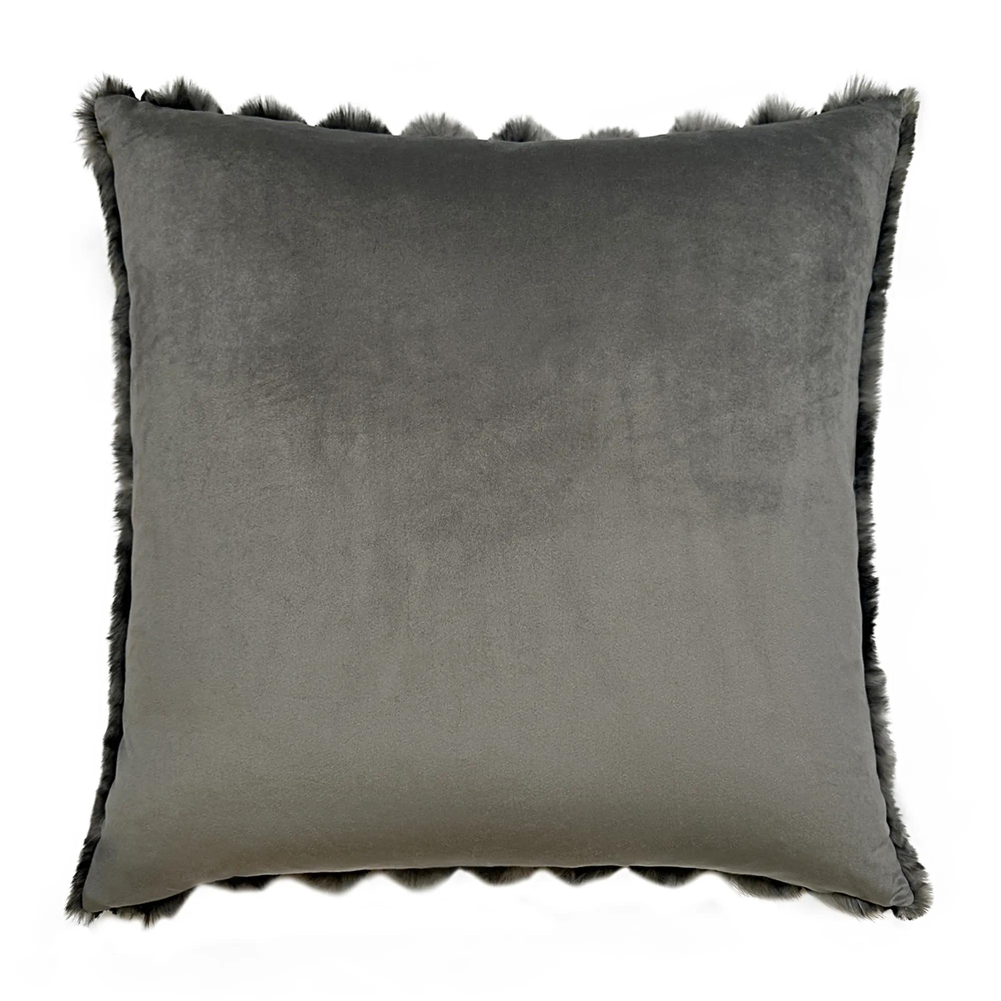 Fur Channel 20" -  Charcoal