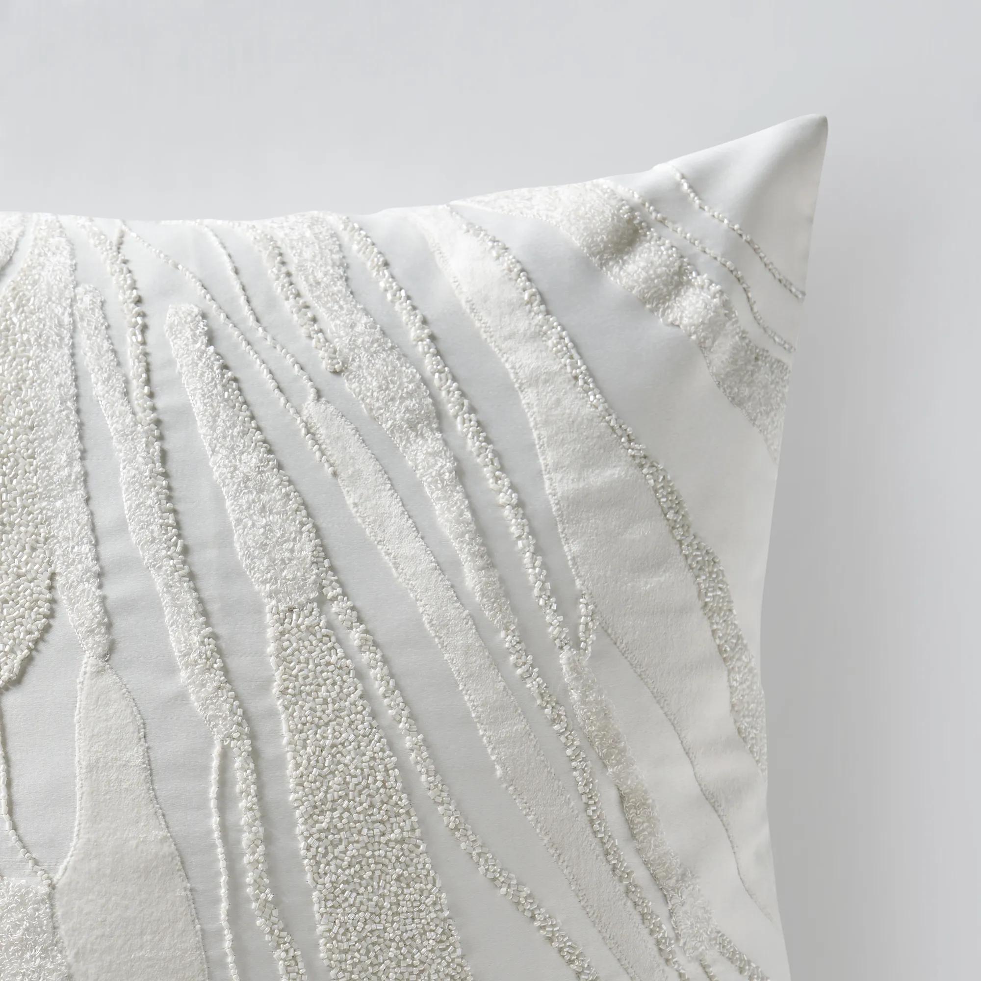 Haven Beaded Pillow 22"