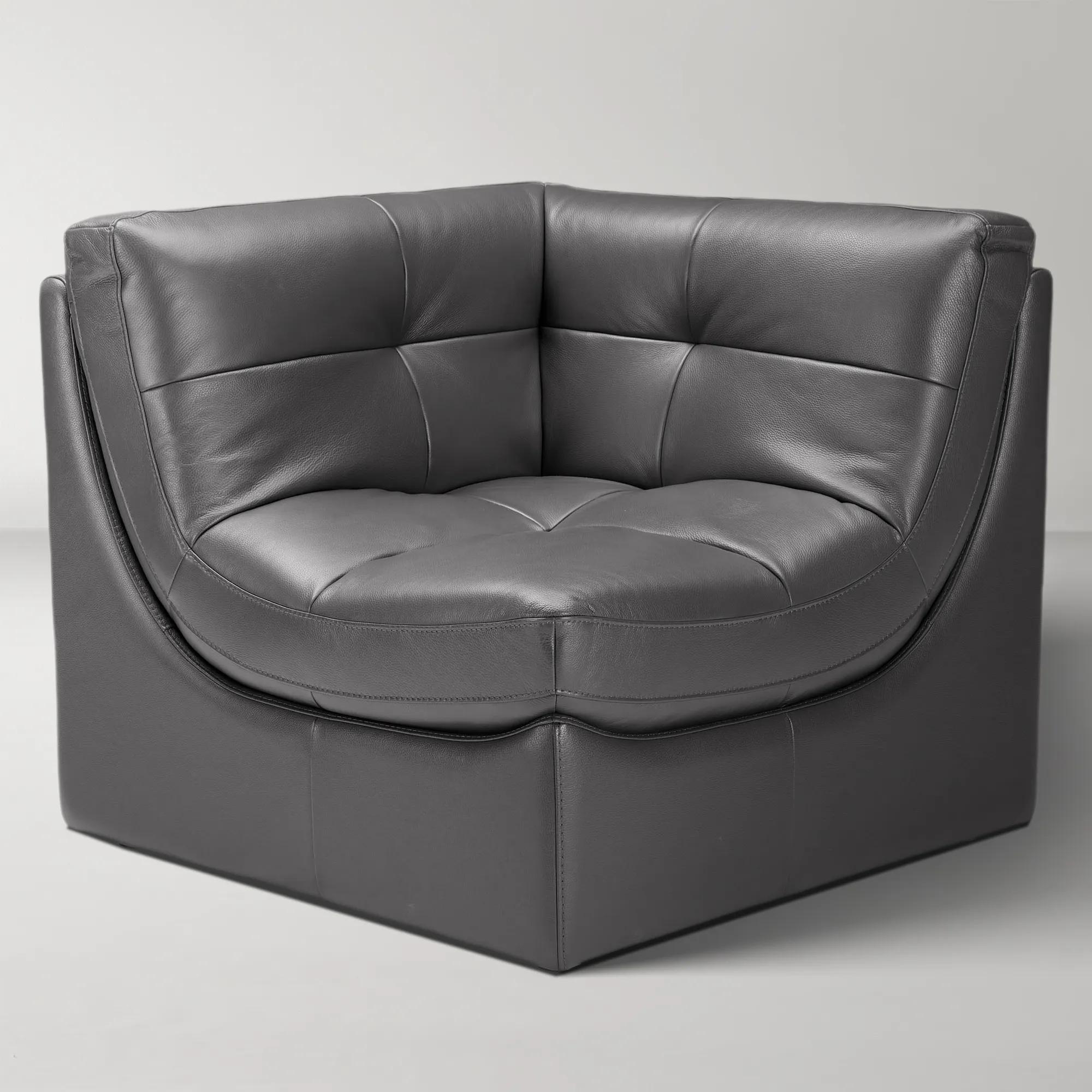 Convo Leather Sectional - Build Your Own