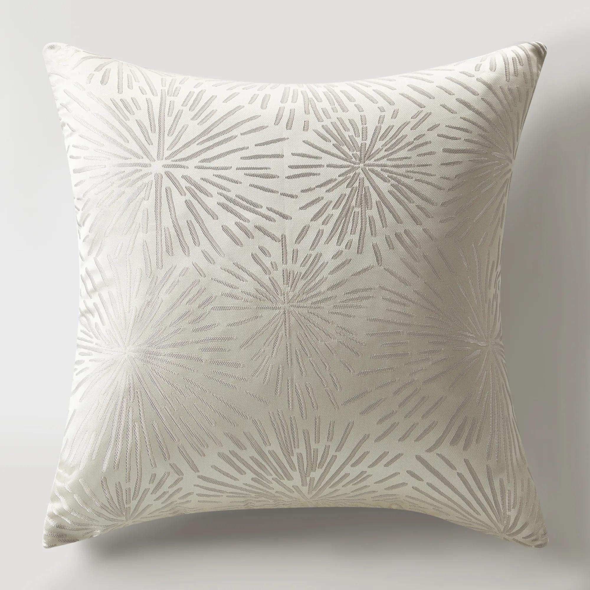 Starburst Jaqcuard Pillow 22"