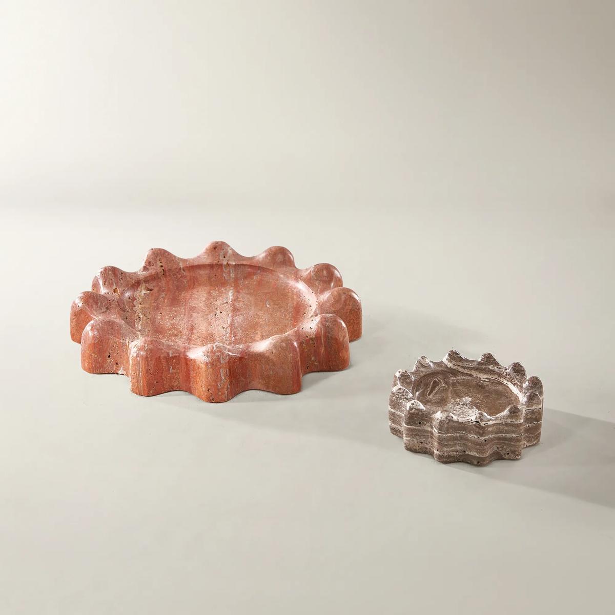 Flora Marble Catchall - Large