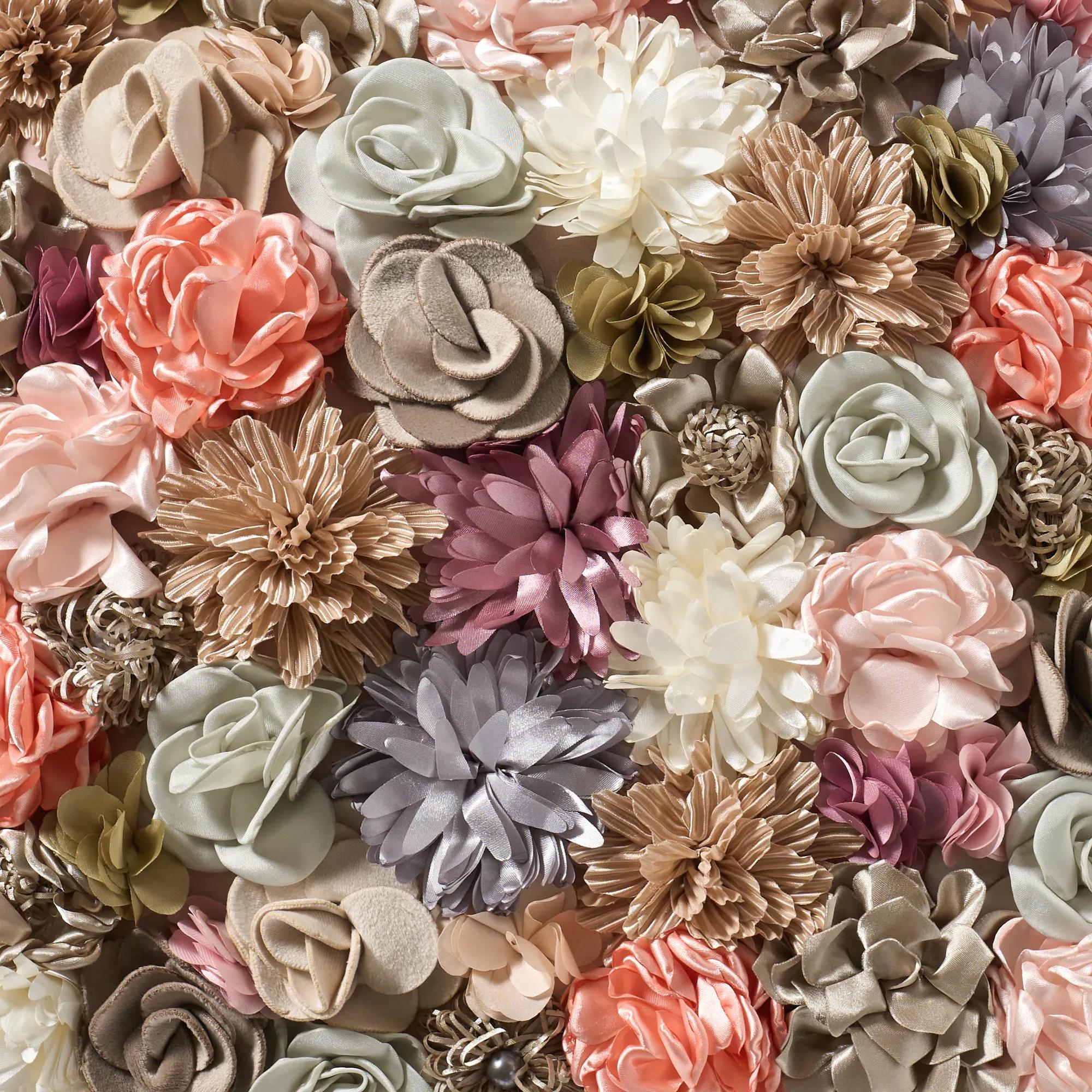Posy Pillow 18" -  Mauve