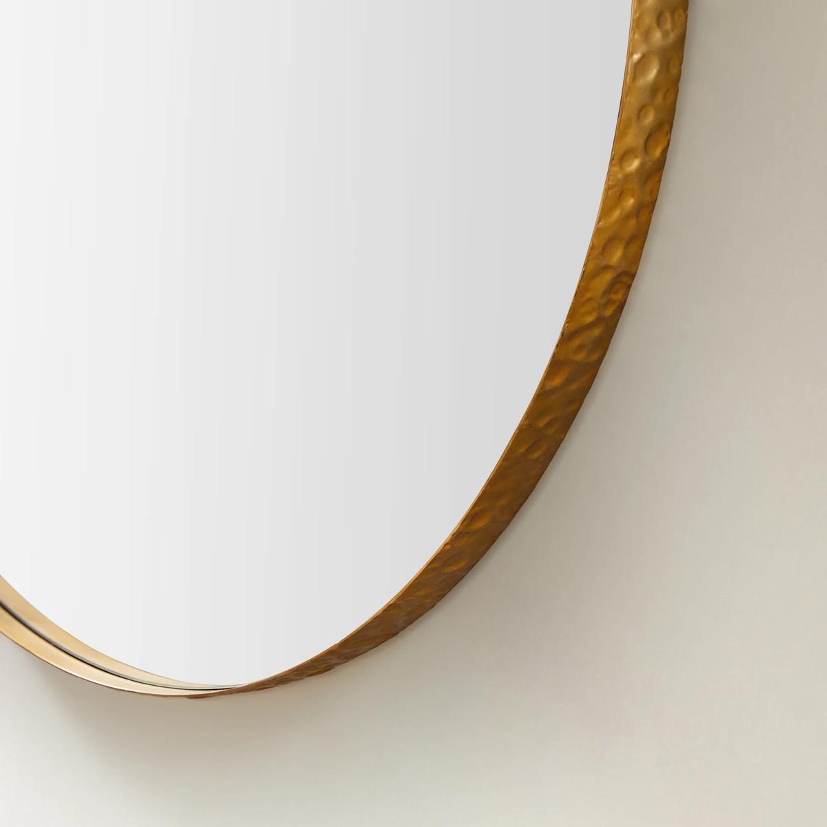 Cade Wall Mirror - Gold