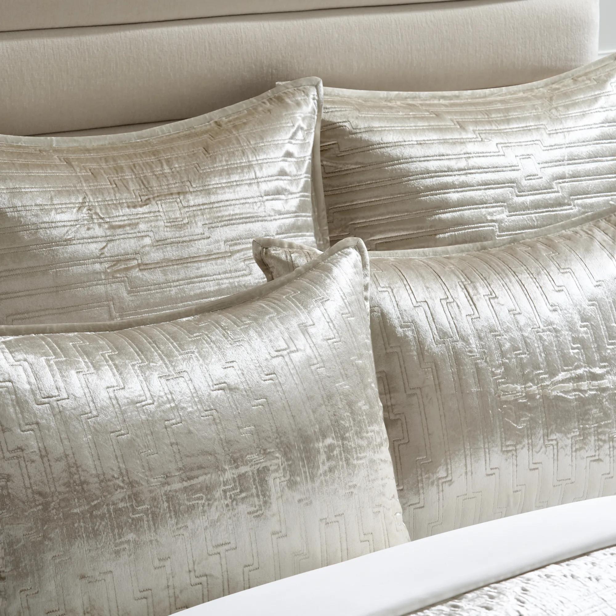 Glam Velvet Bedding - Grey