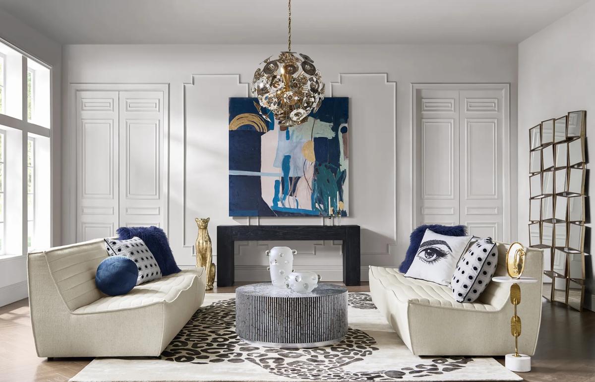 Pardus Rug - Ivory/Black
