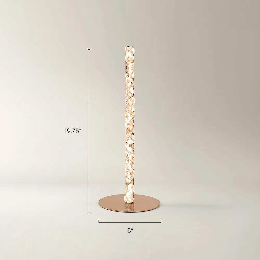 Demi LED Quartz Table Lamp
