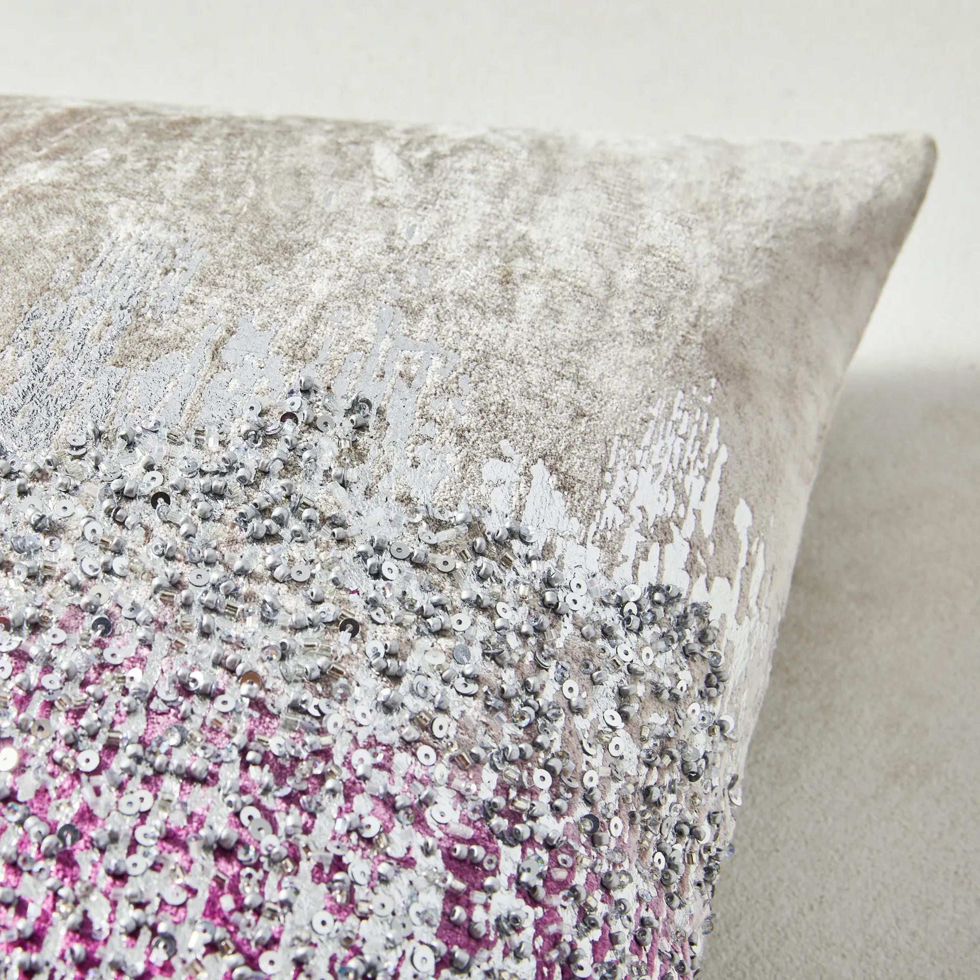 Joie De Vivre Pillow 22" - Boysenberry