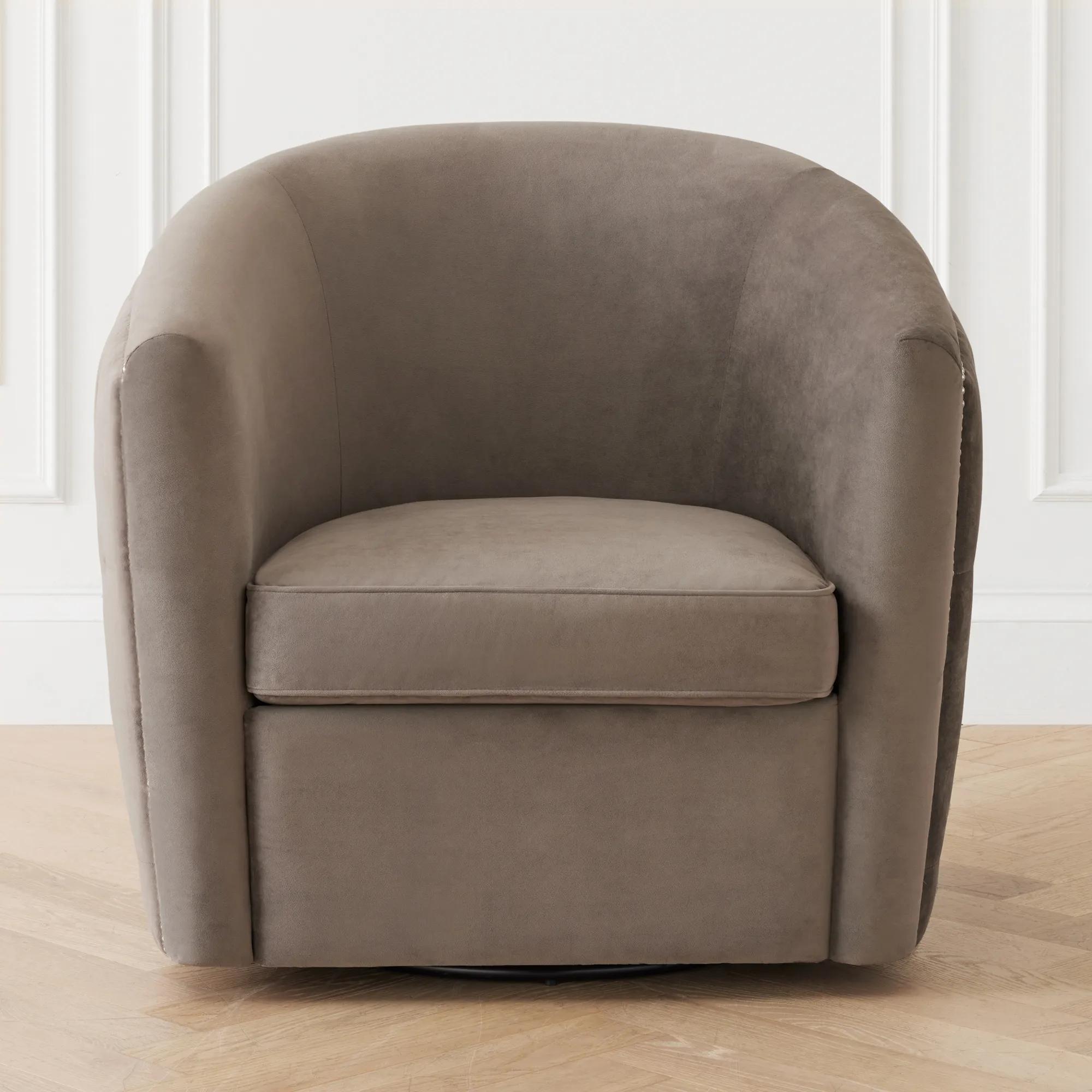 Aria Tufted Swivel Chair