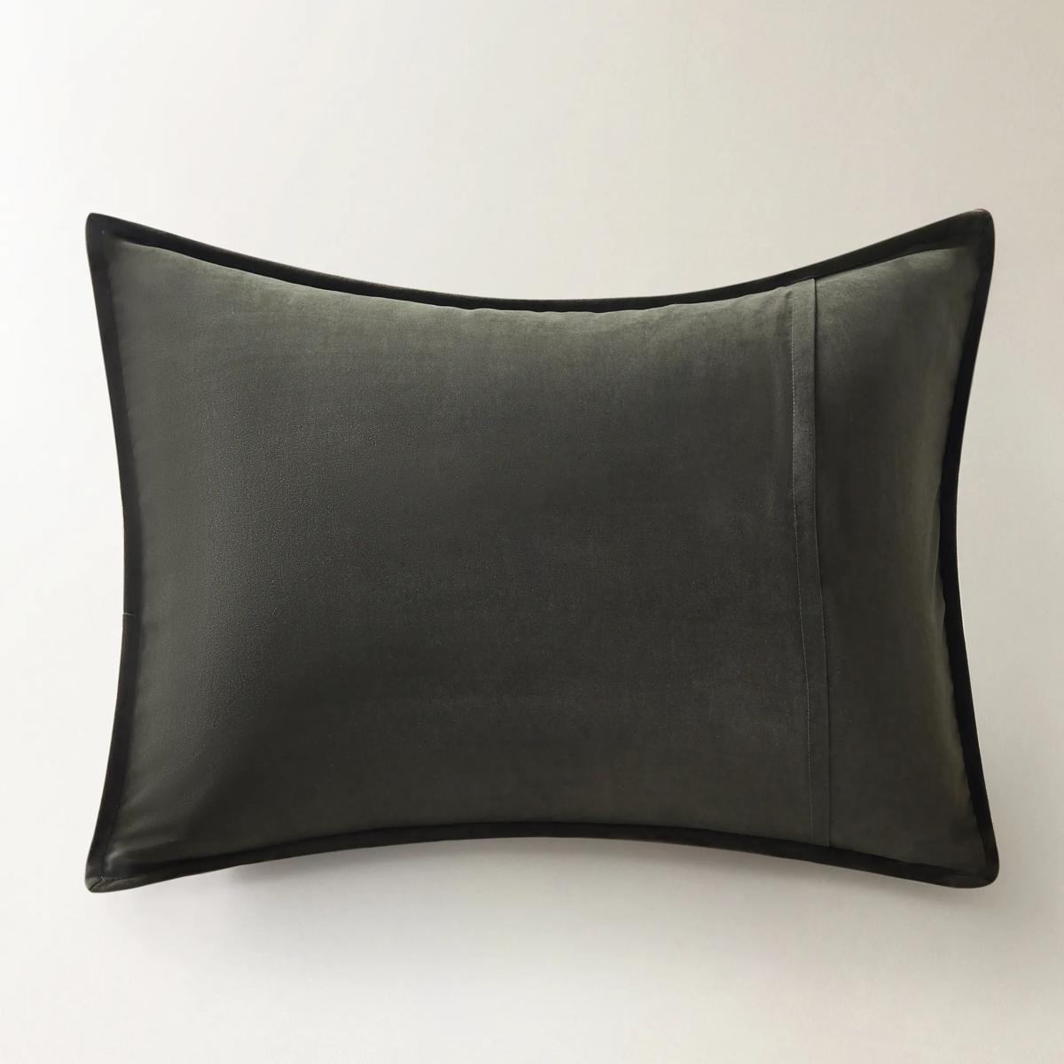 Valen Velvet Quilt Set - Black