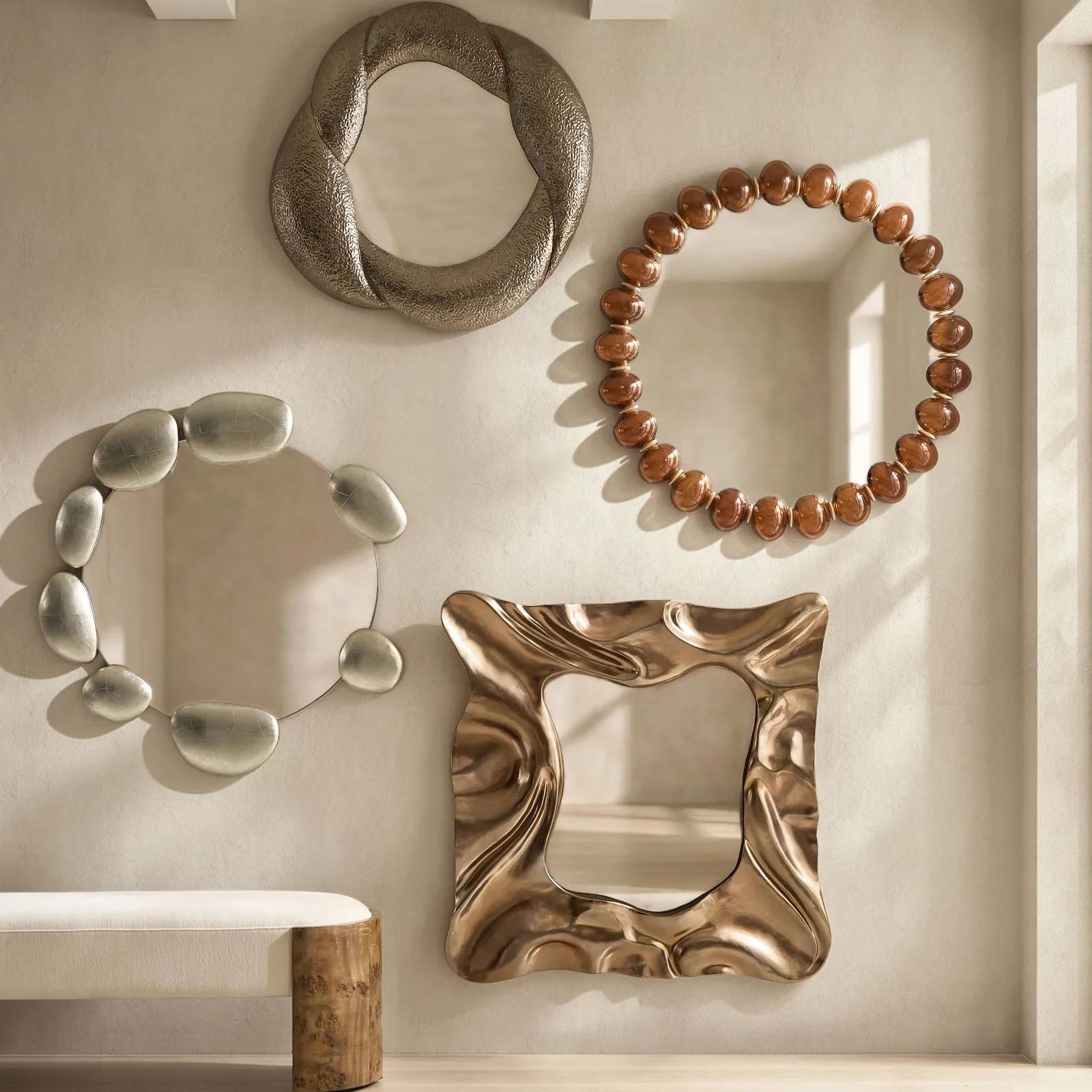 Surface Wall Mirror - Bronze