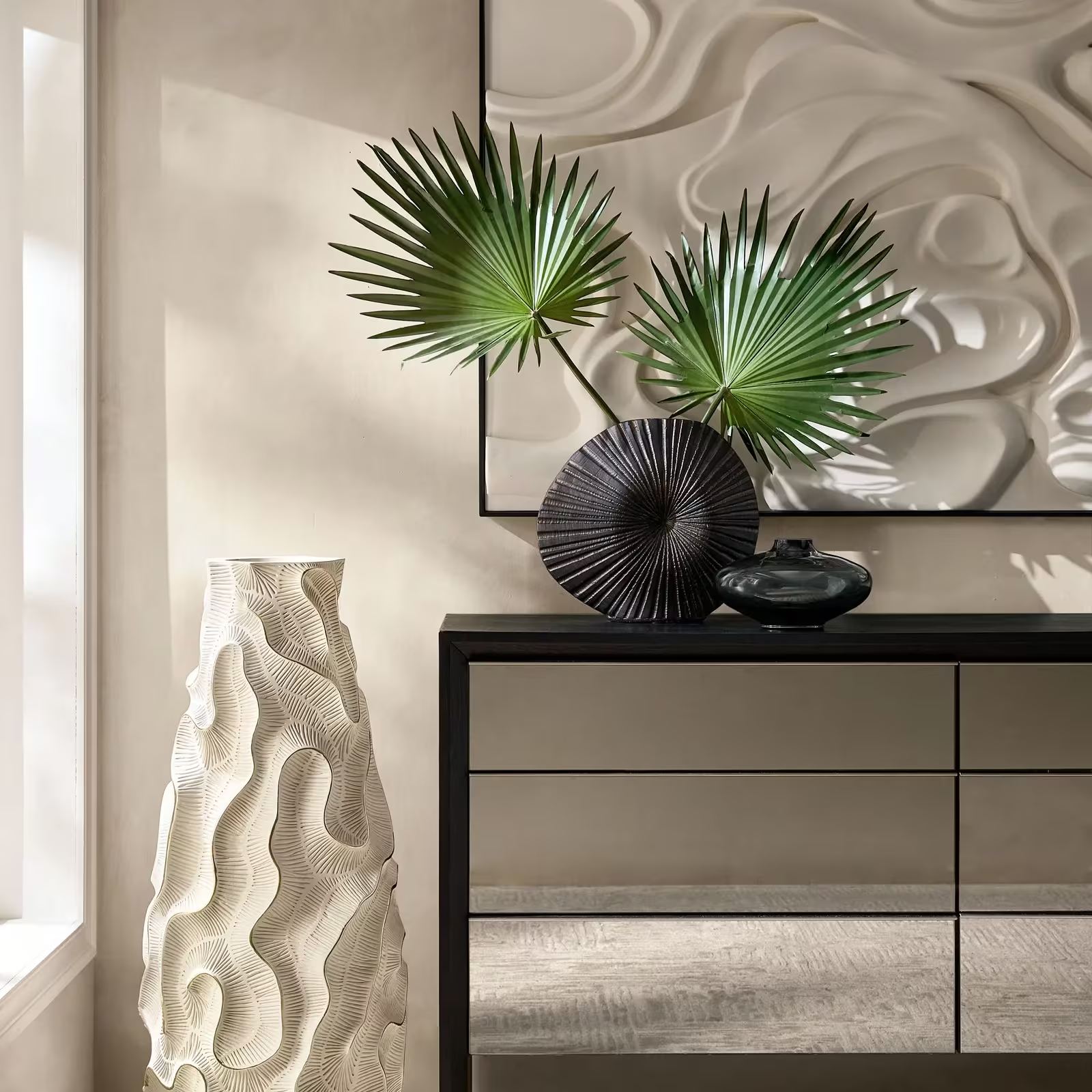 Overflow Sculpted Wall Panel