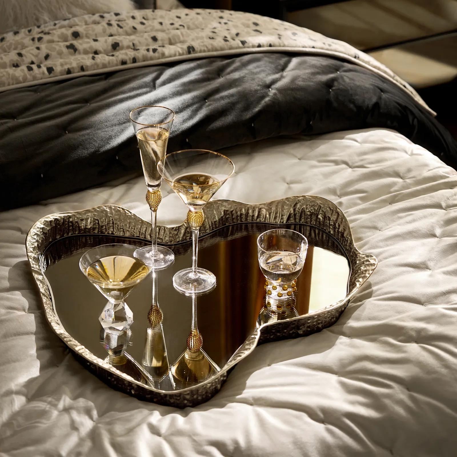 Cara Mirror Decorative Tray