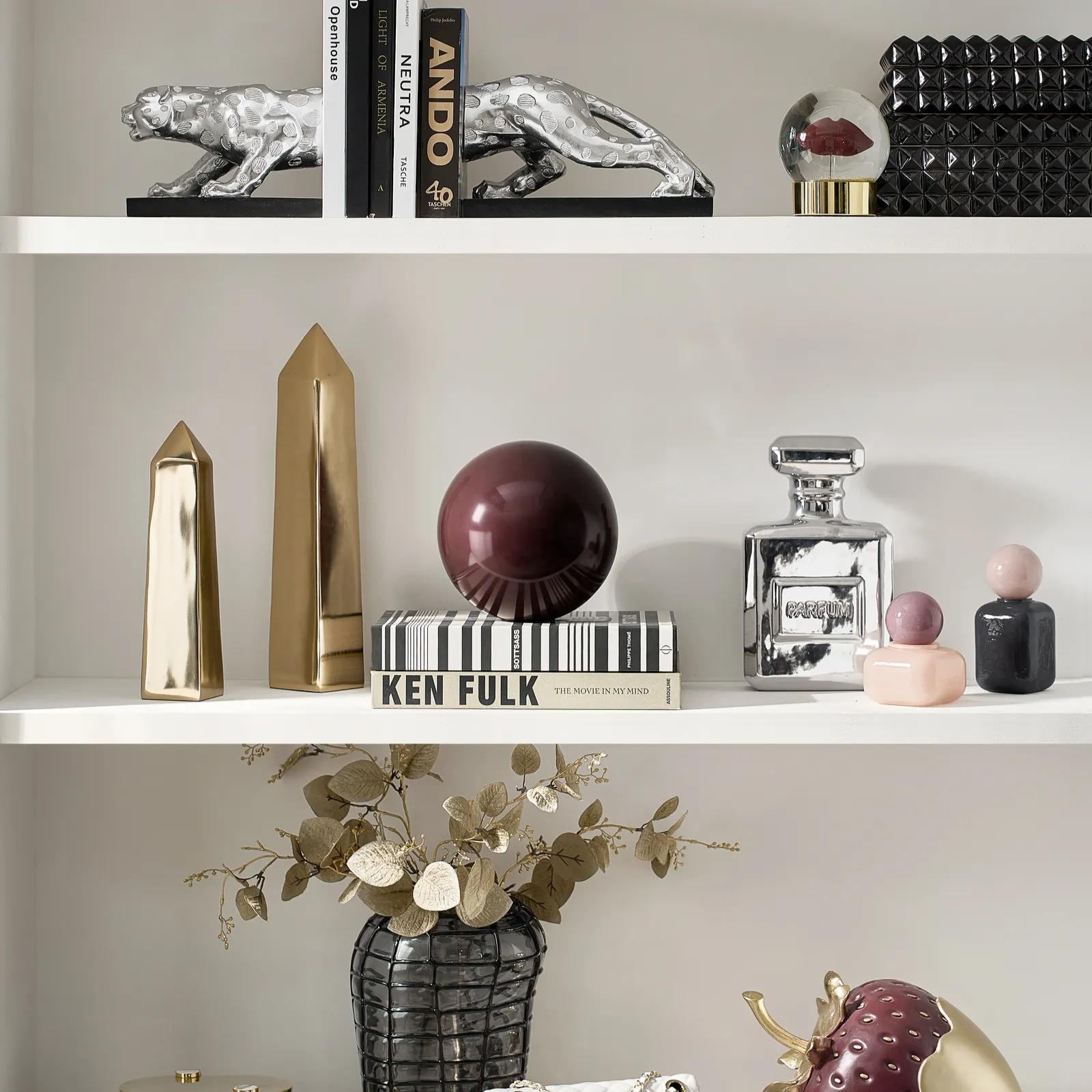Decorative Ball - Glossy Fig