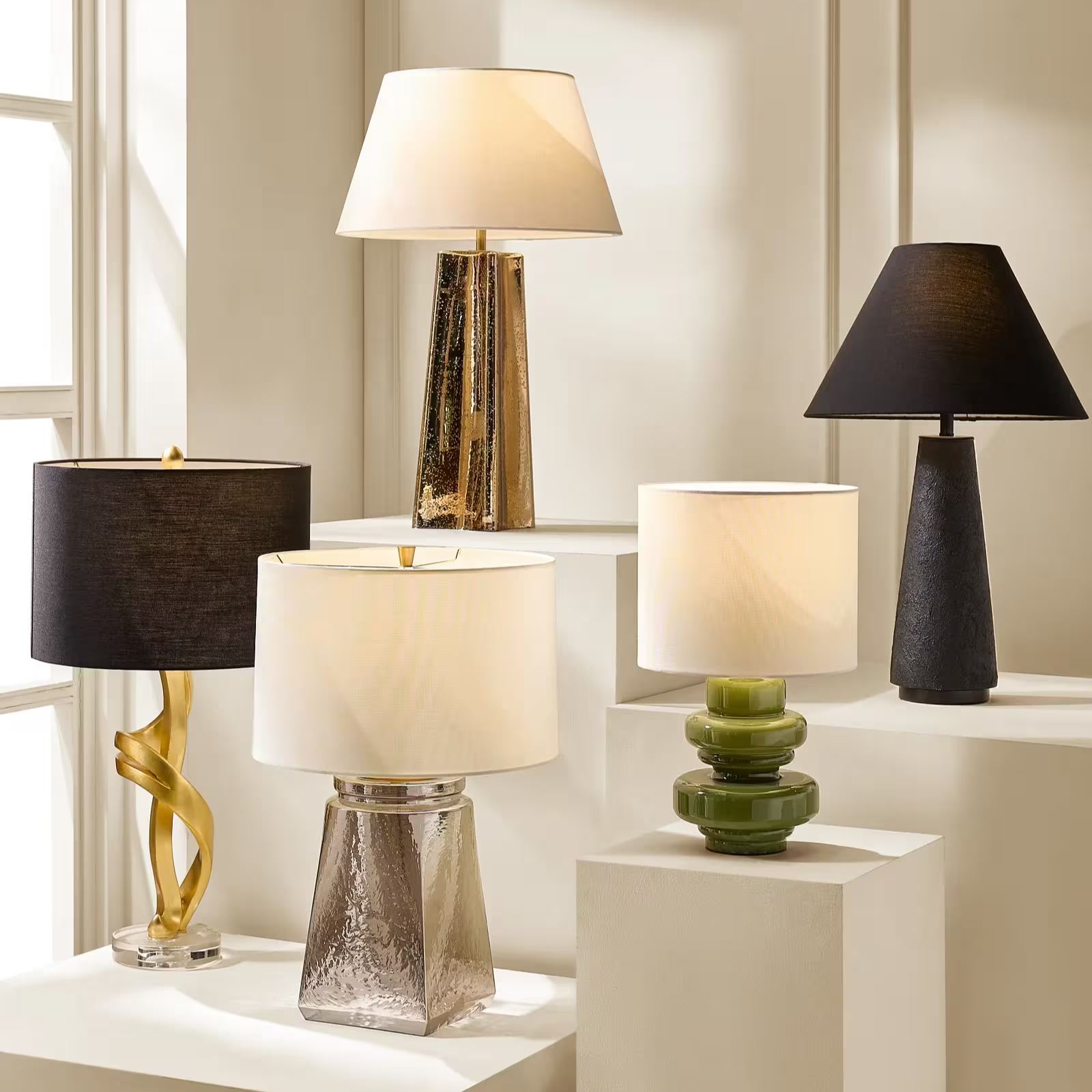 Edin Glass Table Lamp - Pistachio