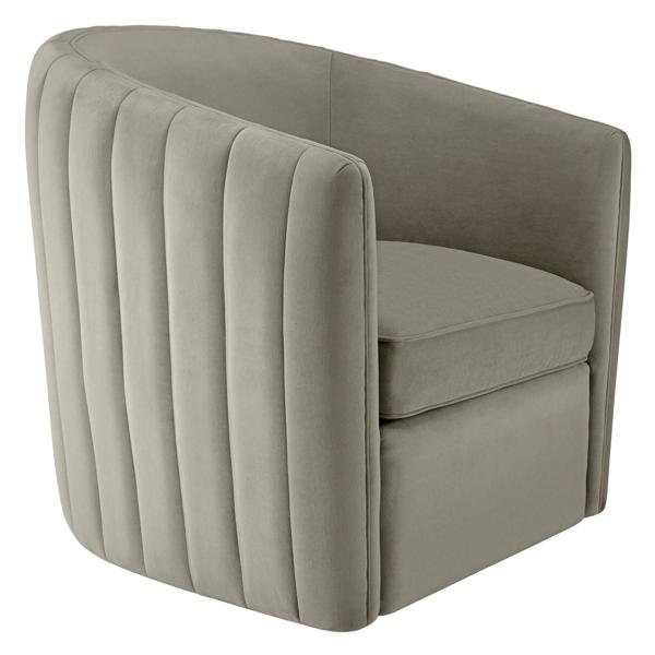 Aria Channeled Swivel Chair