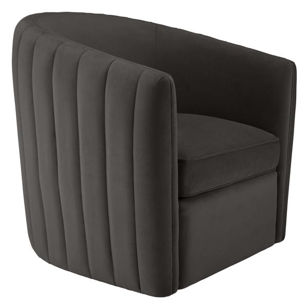 Aria Channeled Swivel Chair