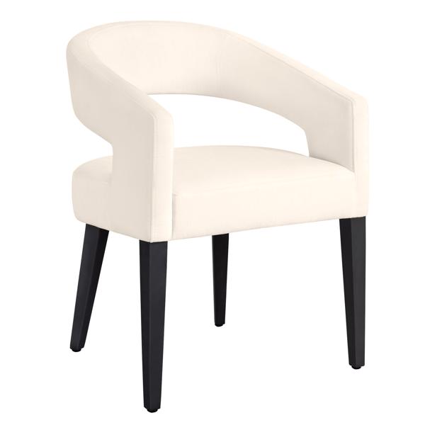 Philippa Dining Chair - Matte Black