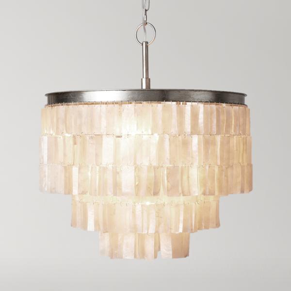 Capiz Chandelier