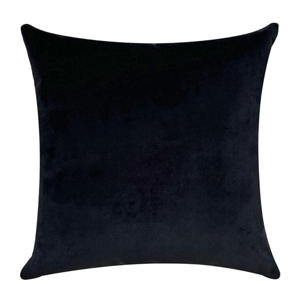 Solid Texture Pillow 20" - Caviar