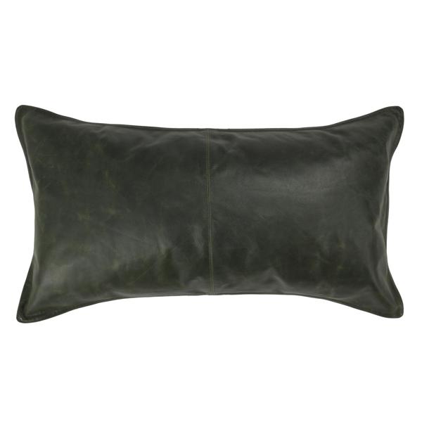 Dylan Lumbar Pillow 14" x 26" - Forest Green