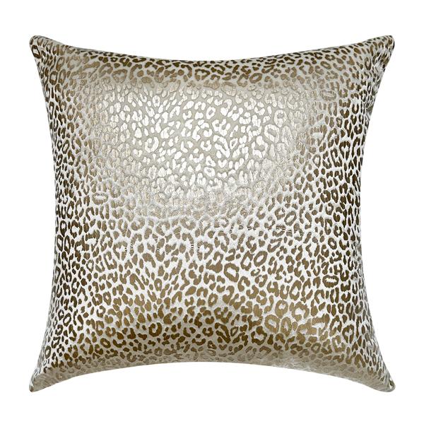 Metallic Panther Pillow 20"