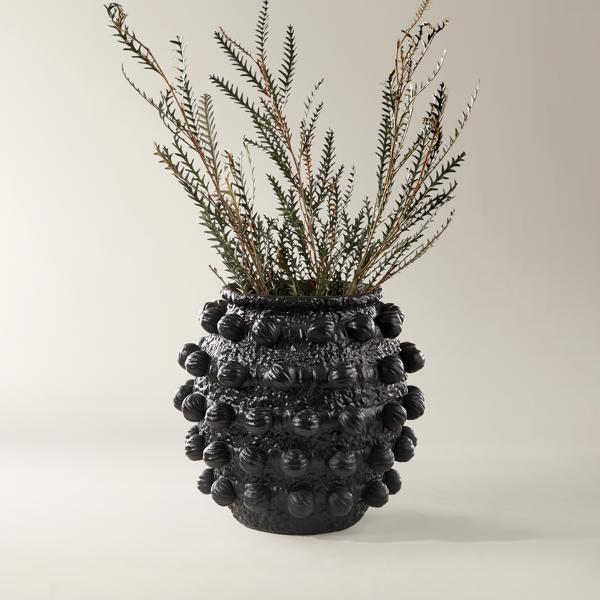 Pompa Vase - Black