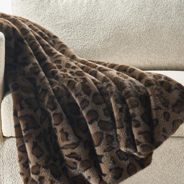 Nyx Faux Fur Throw 50" x 60"
