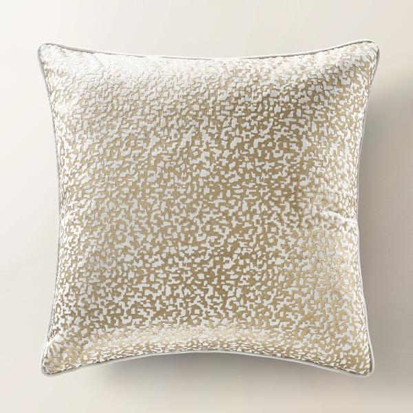 Nouvel Pillow 22" - Ivory/Gold