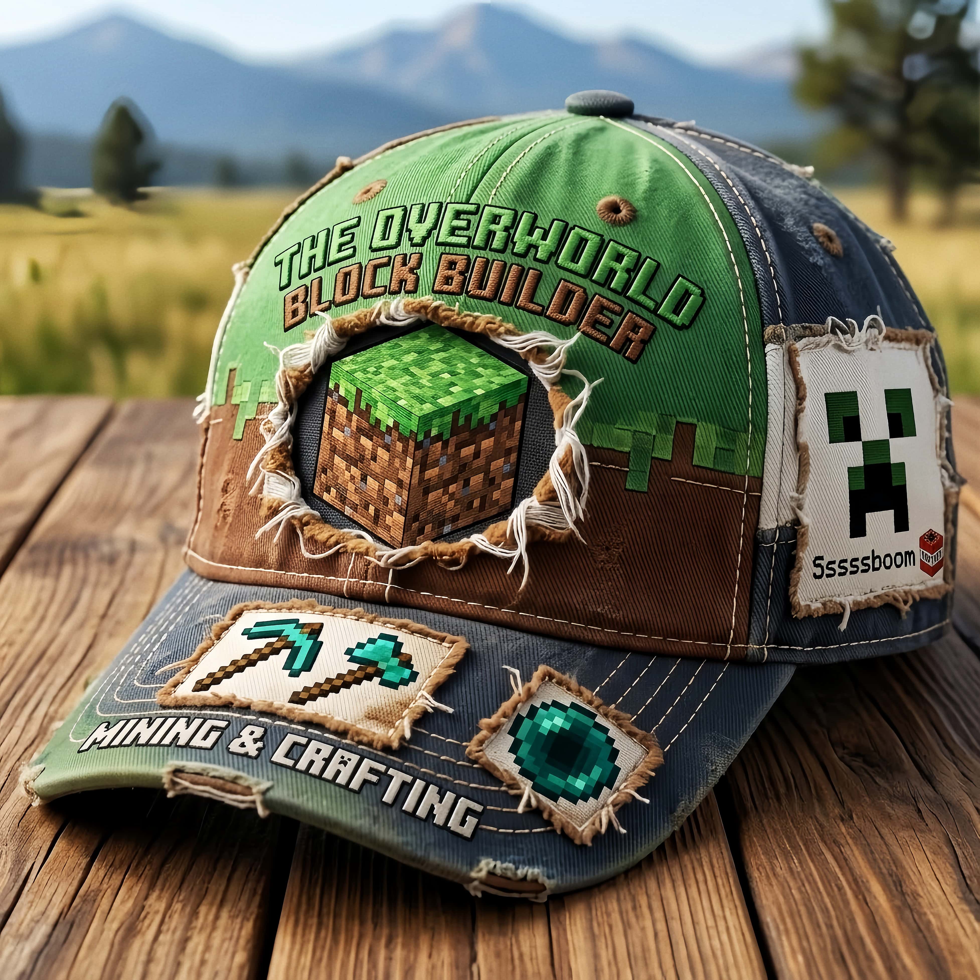 Minecraft Block Builder Baseball Cap