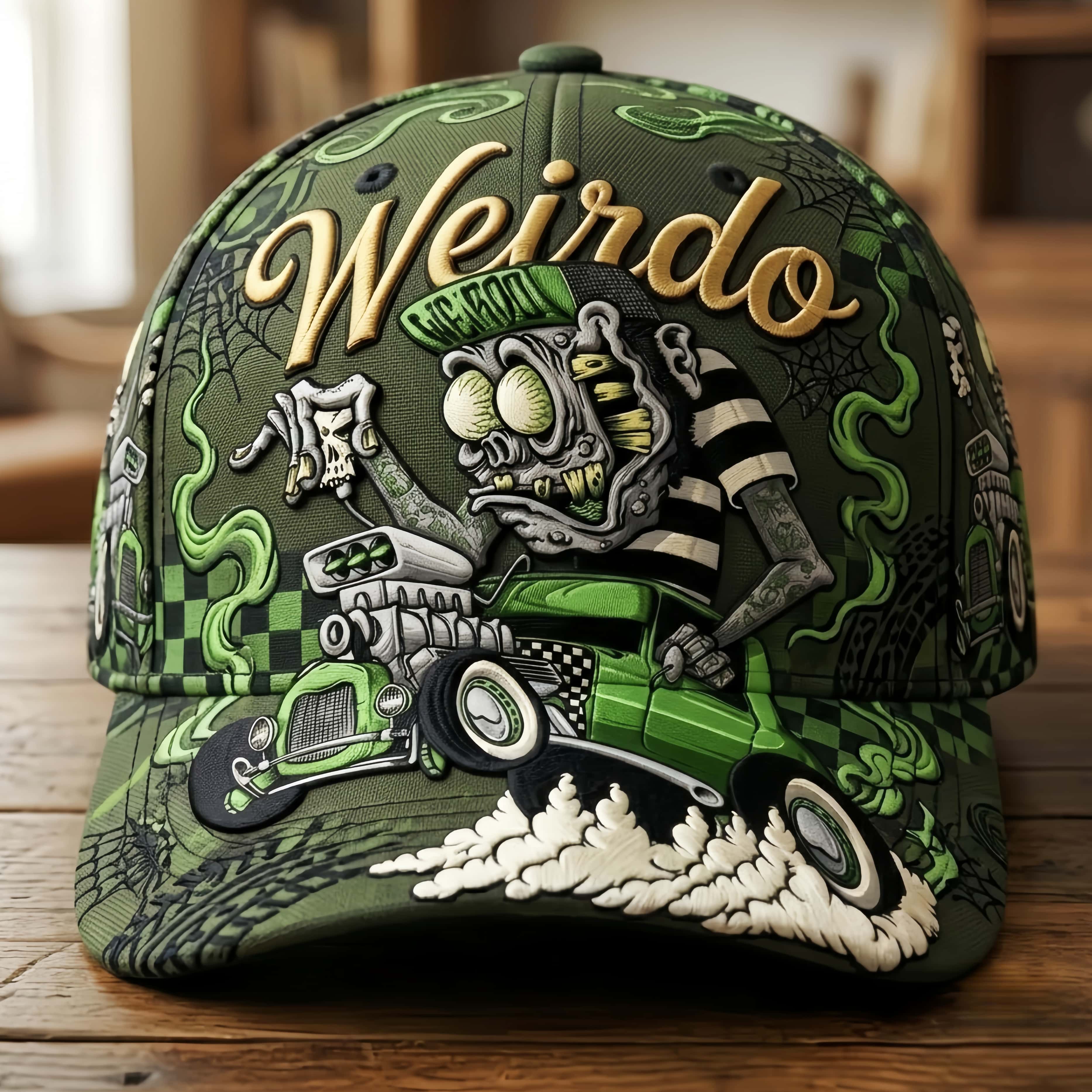 Weirdo Kustom Kulture Baseball Cap