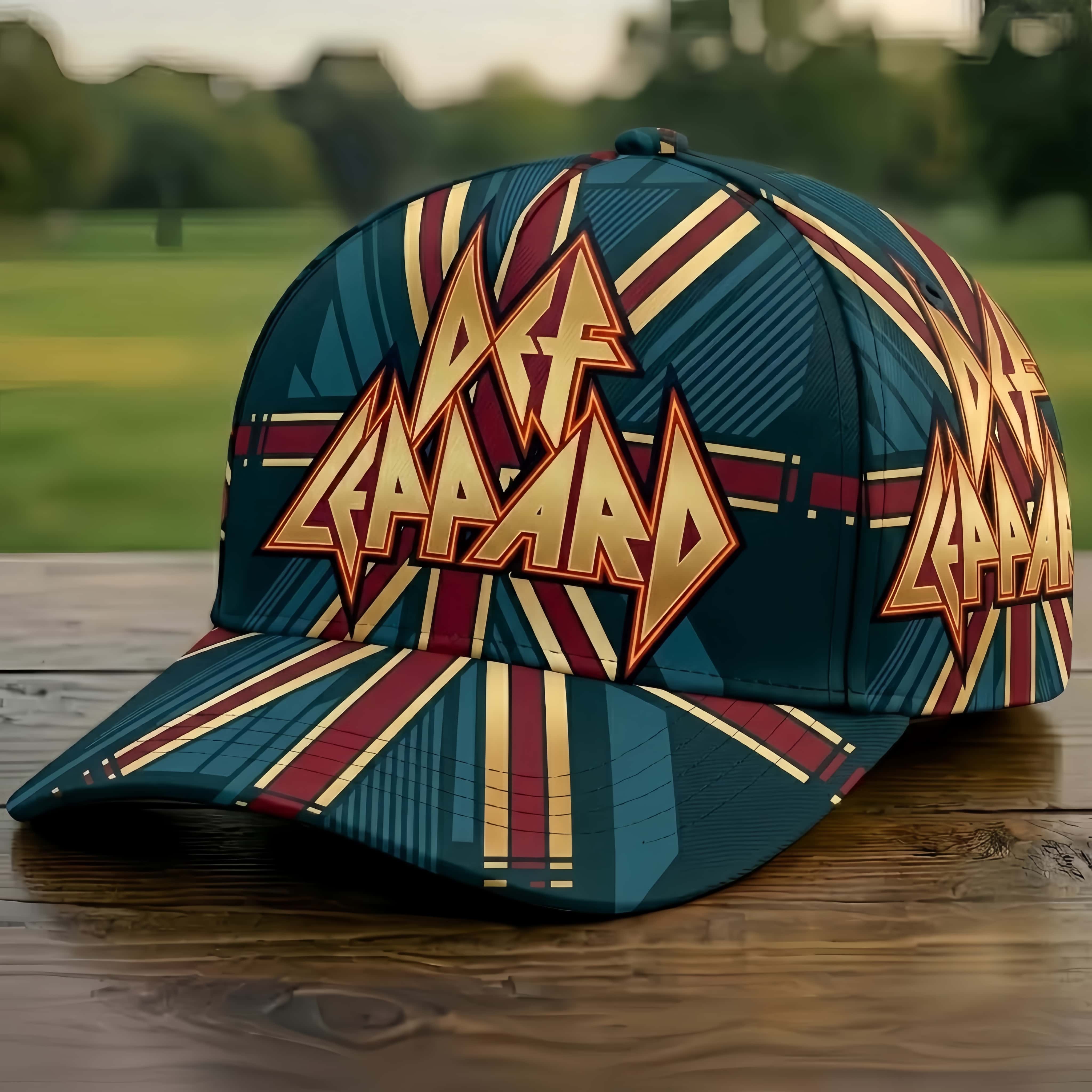 80s Glam Rock Legend Graphic Baseball Cap