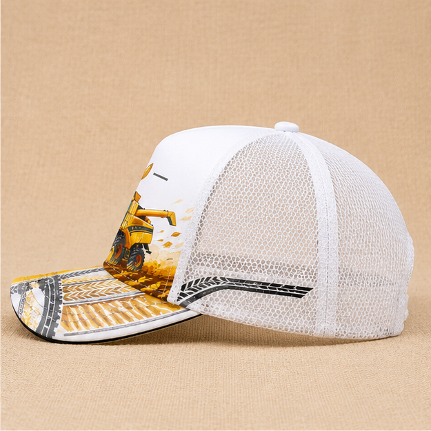 Golden Harvester Wheat Trucker Hat product view 7
