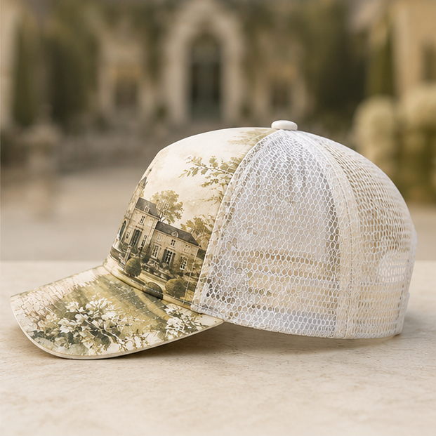 Vintage Estate Garden Trucker Hat product view 7