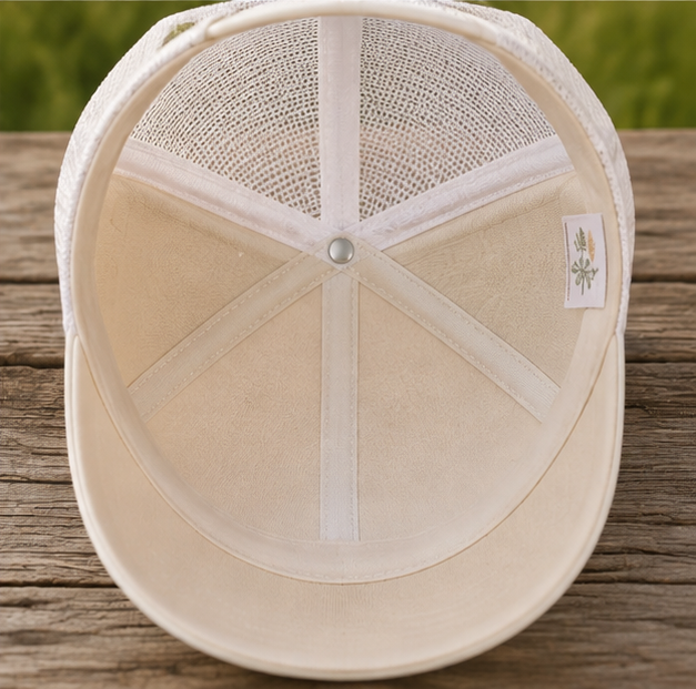 Sheep Meadow Floral Trucker Hat product view 9