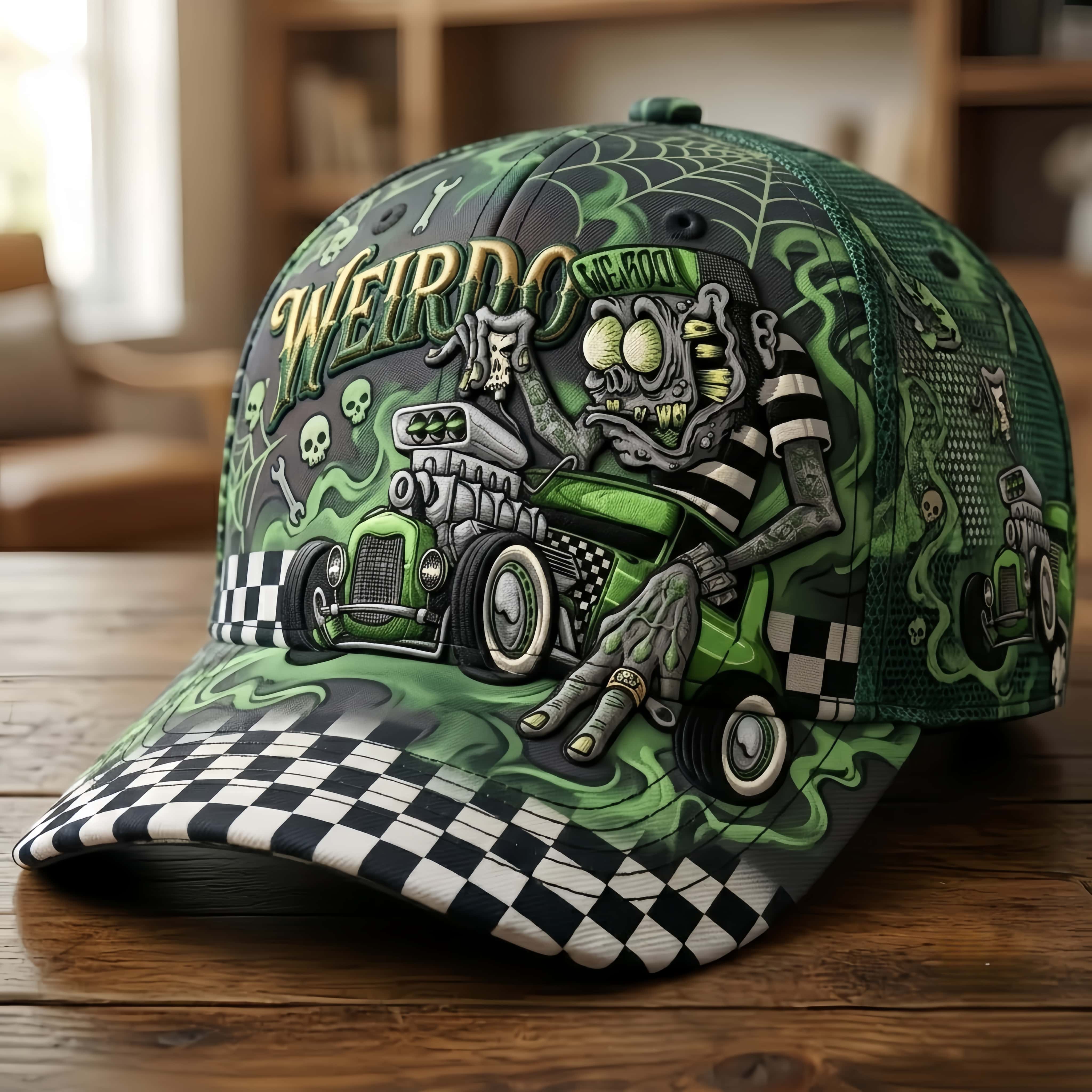 Weirdo Kustom Kulture Baseball Cap