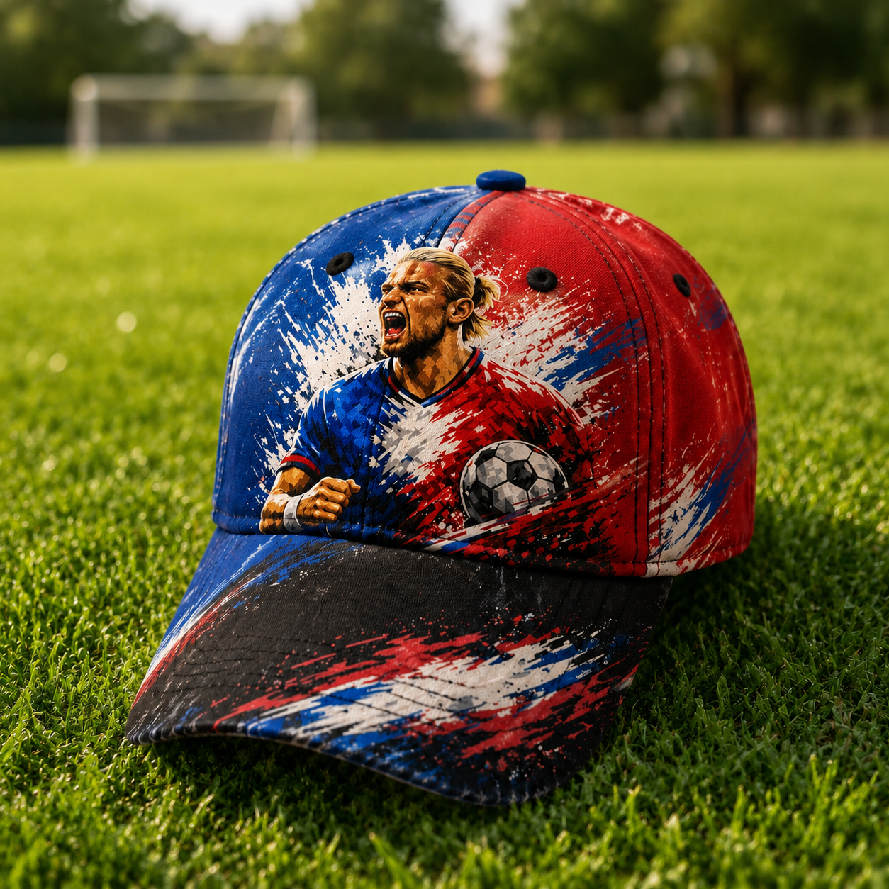 Victory Spirit Football Inspired Baseball Cap – Vintage Soccer Streetwear Hat