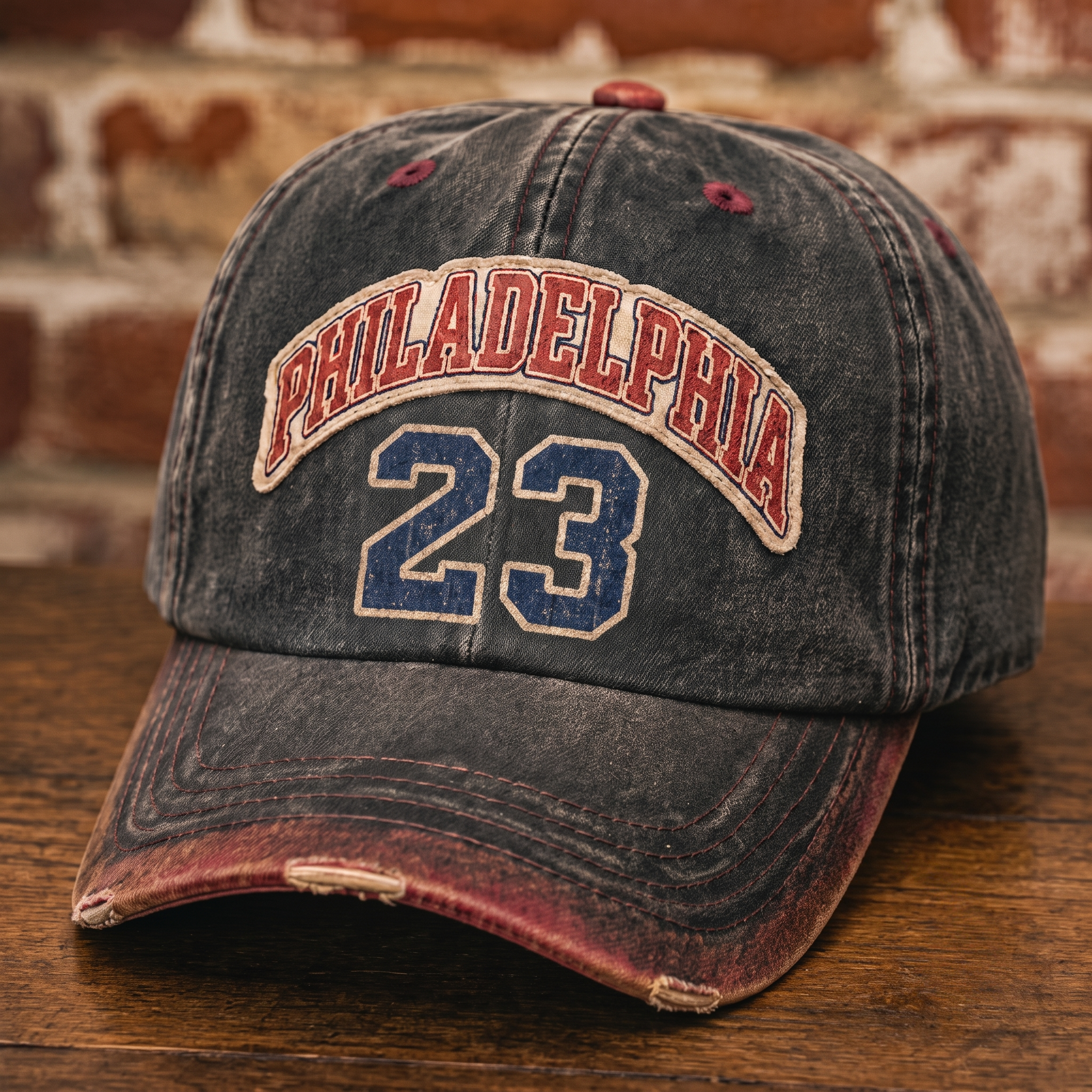 Vintage City Baseball Cap – Retro Washed Heritage Hat