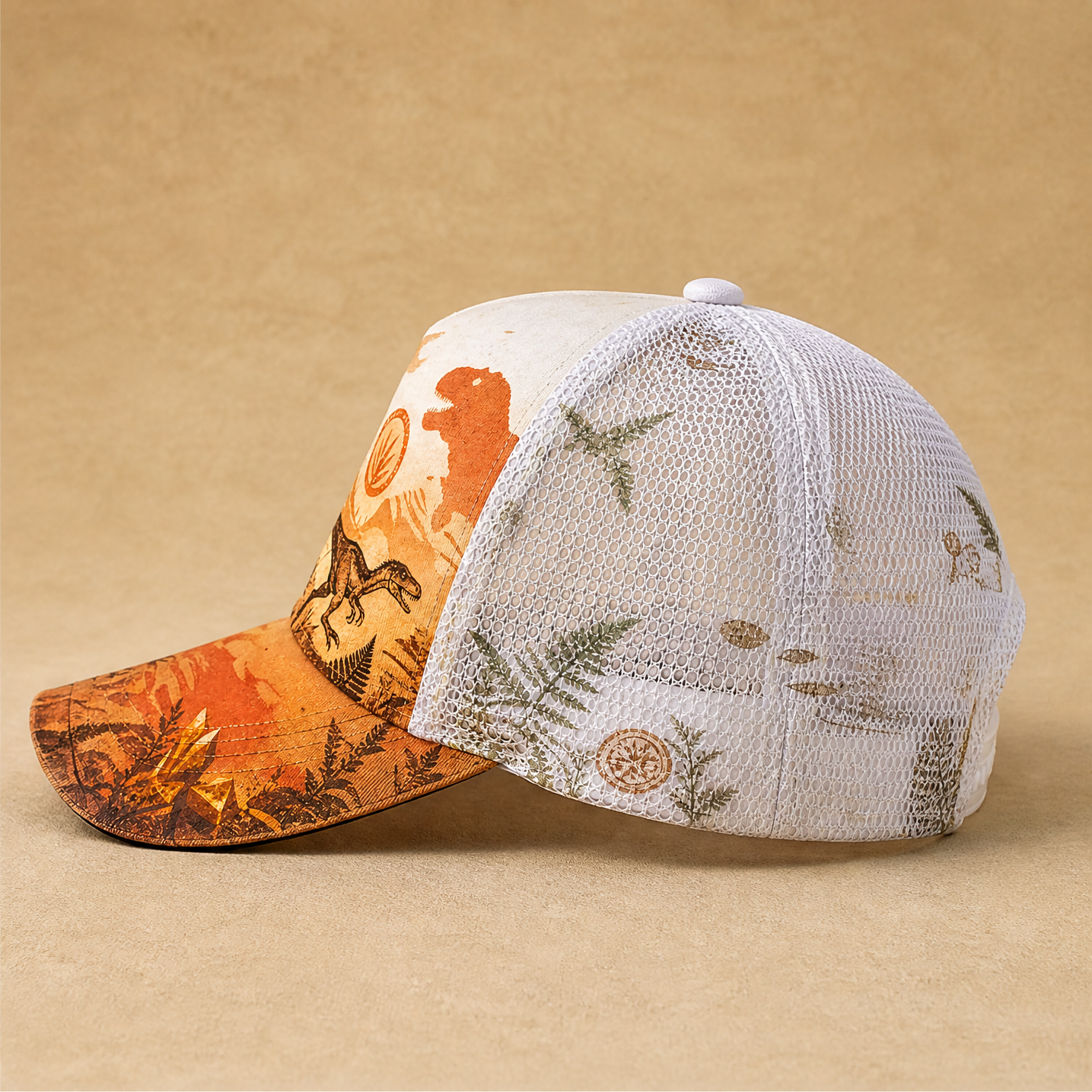 Prehistoric T-Rex Explorer Trucker Hat product view 2