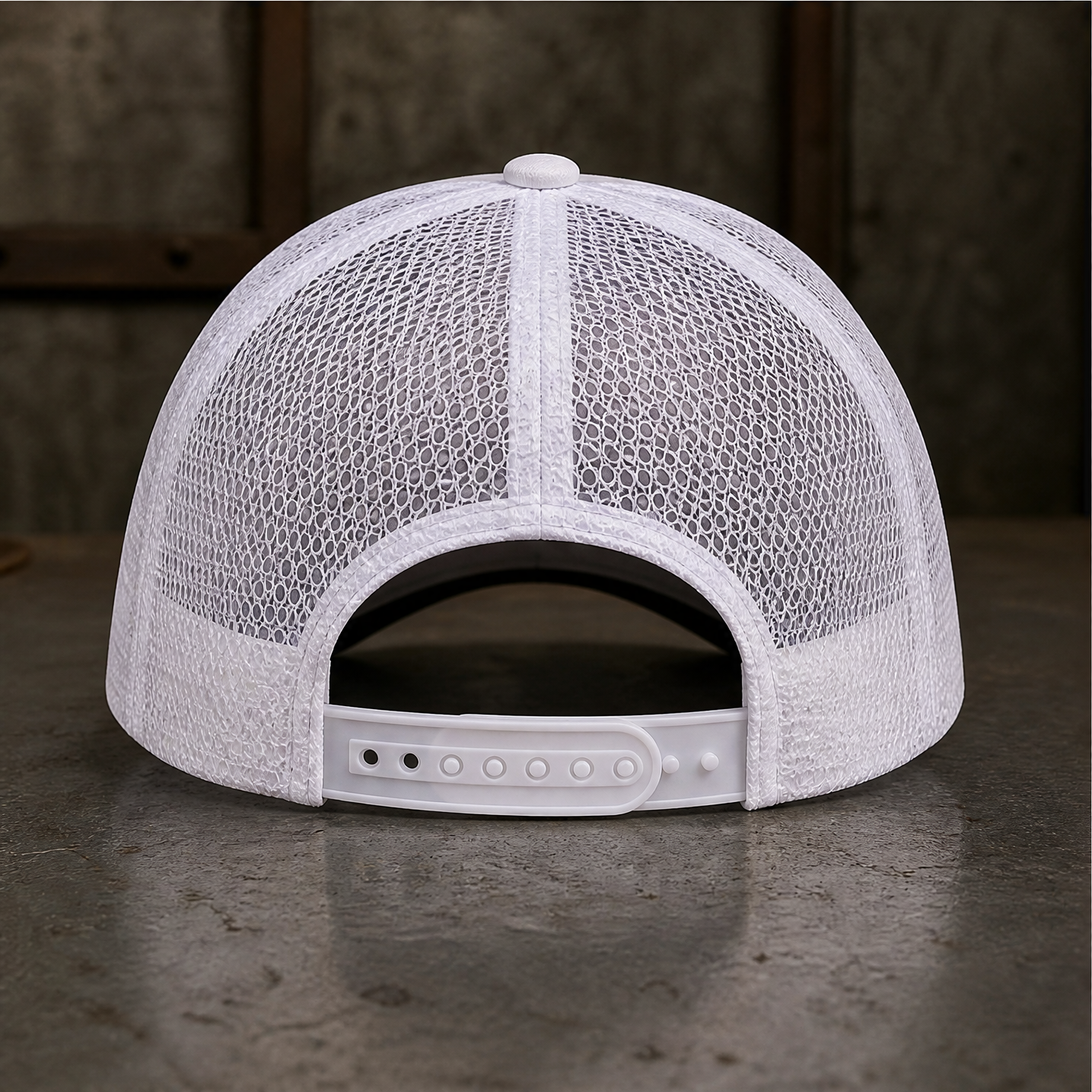 Green Monster Engine Graphic Trucker Hat product view 3
