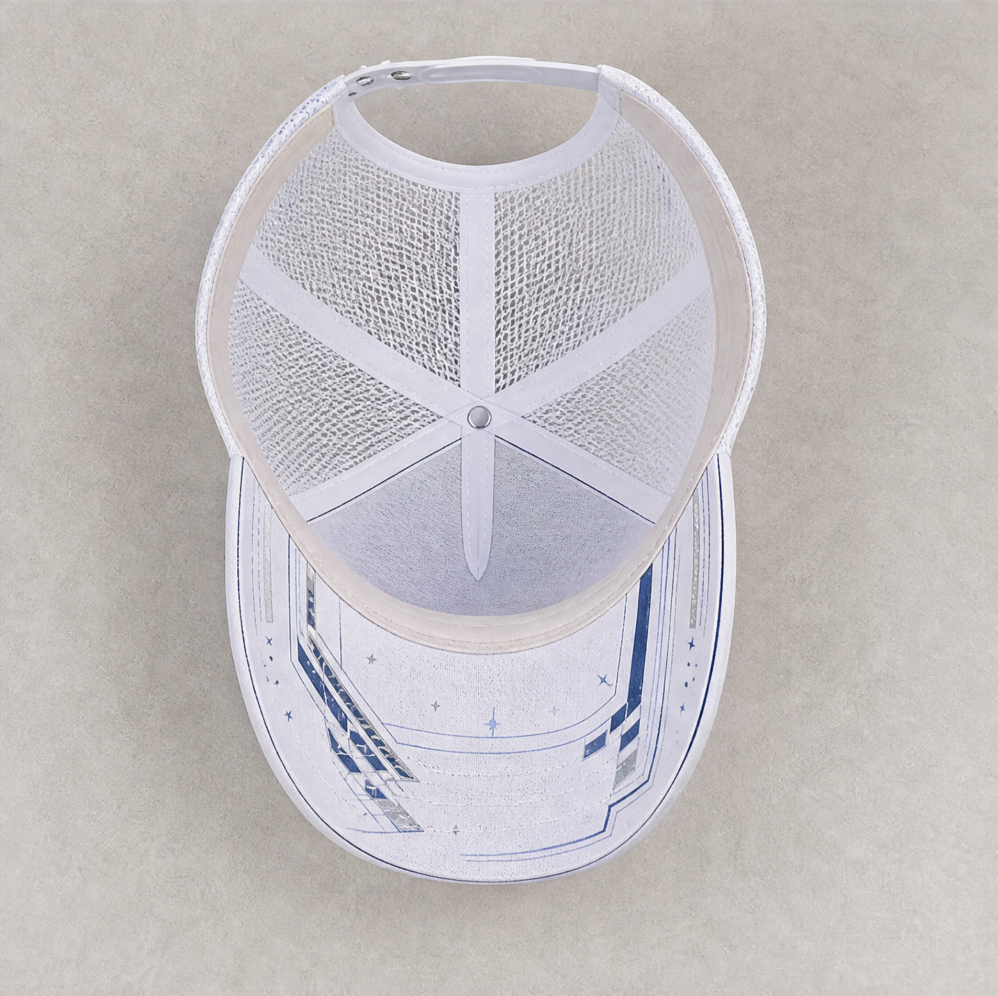 Baseball Batter Graphic Trucker Cap product view 4