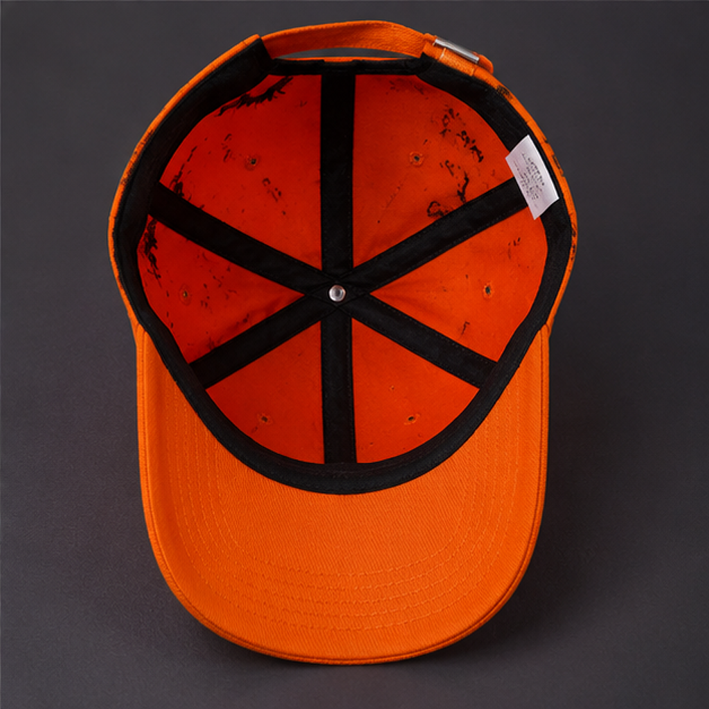 Spooky Skull Halloween Baseball Cap product view 4
