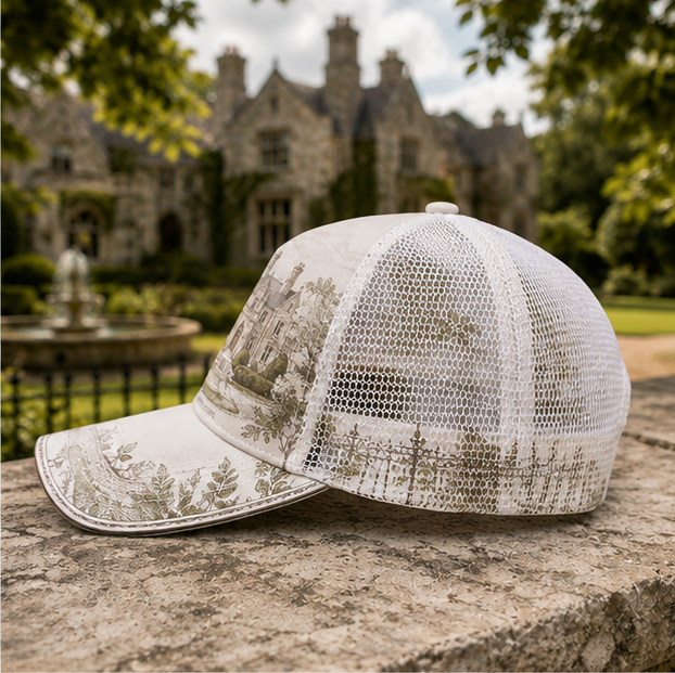 Vintage Garden Estate Trucker Hat product view 7