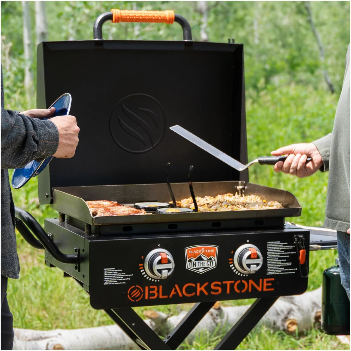 2-Burner 22" Flexfold Griddle
