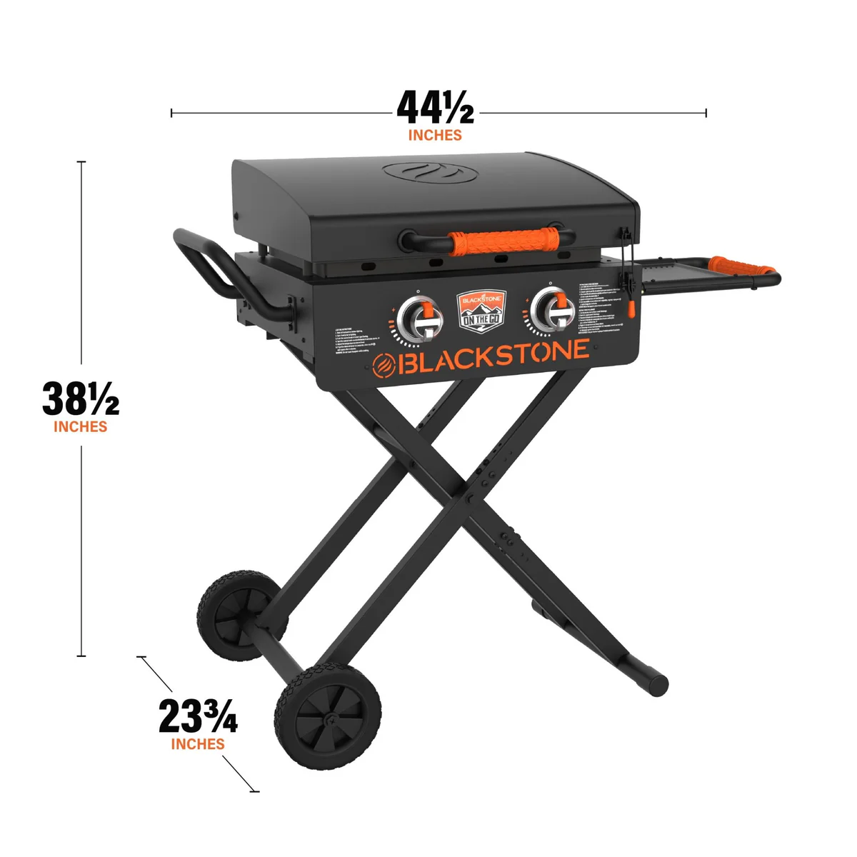 2-Burner 22" Flexfold Griddle