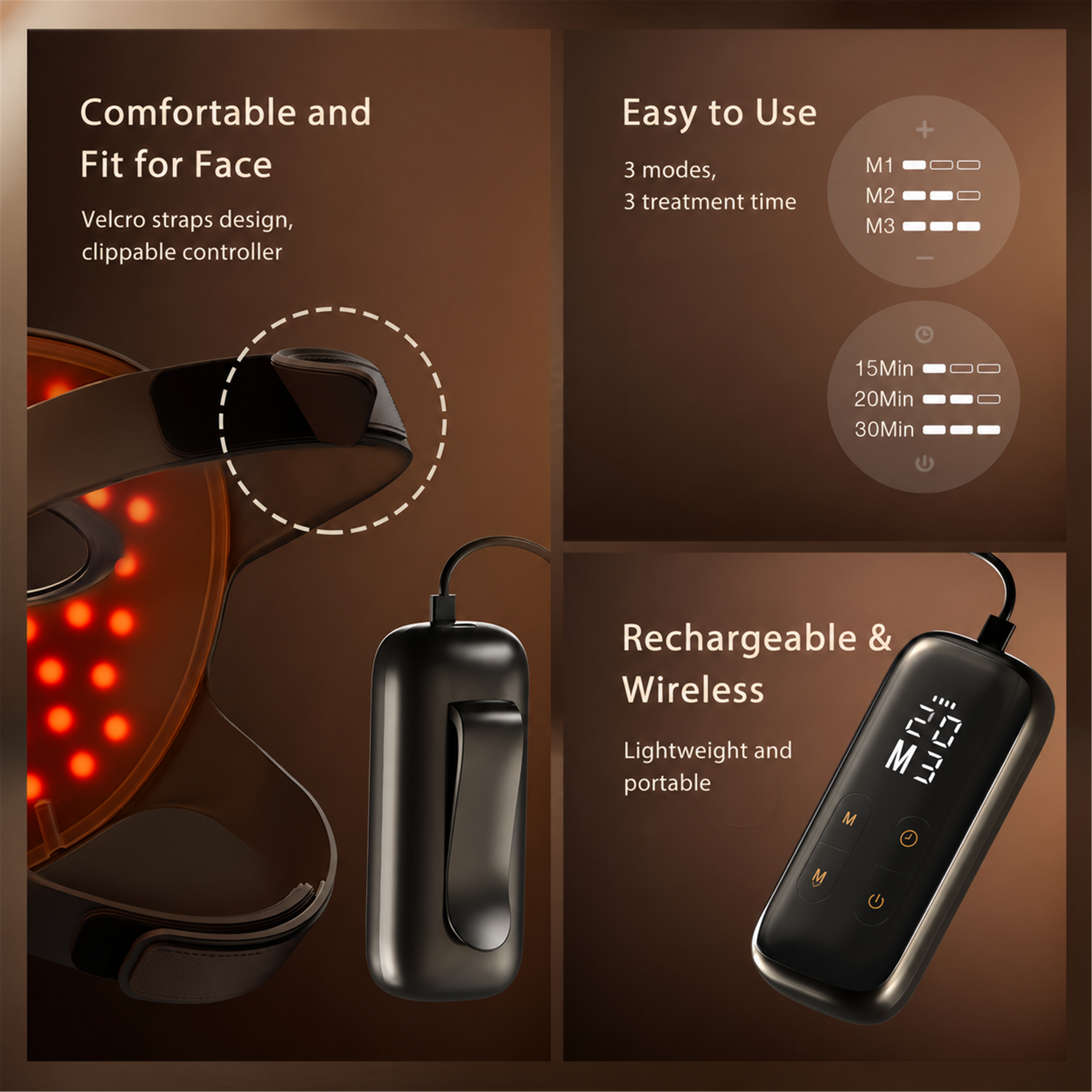 4D Laser Light Therapy Mask