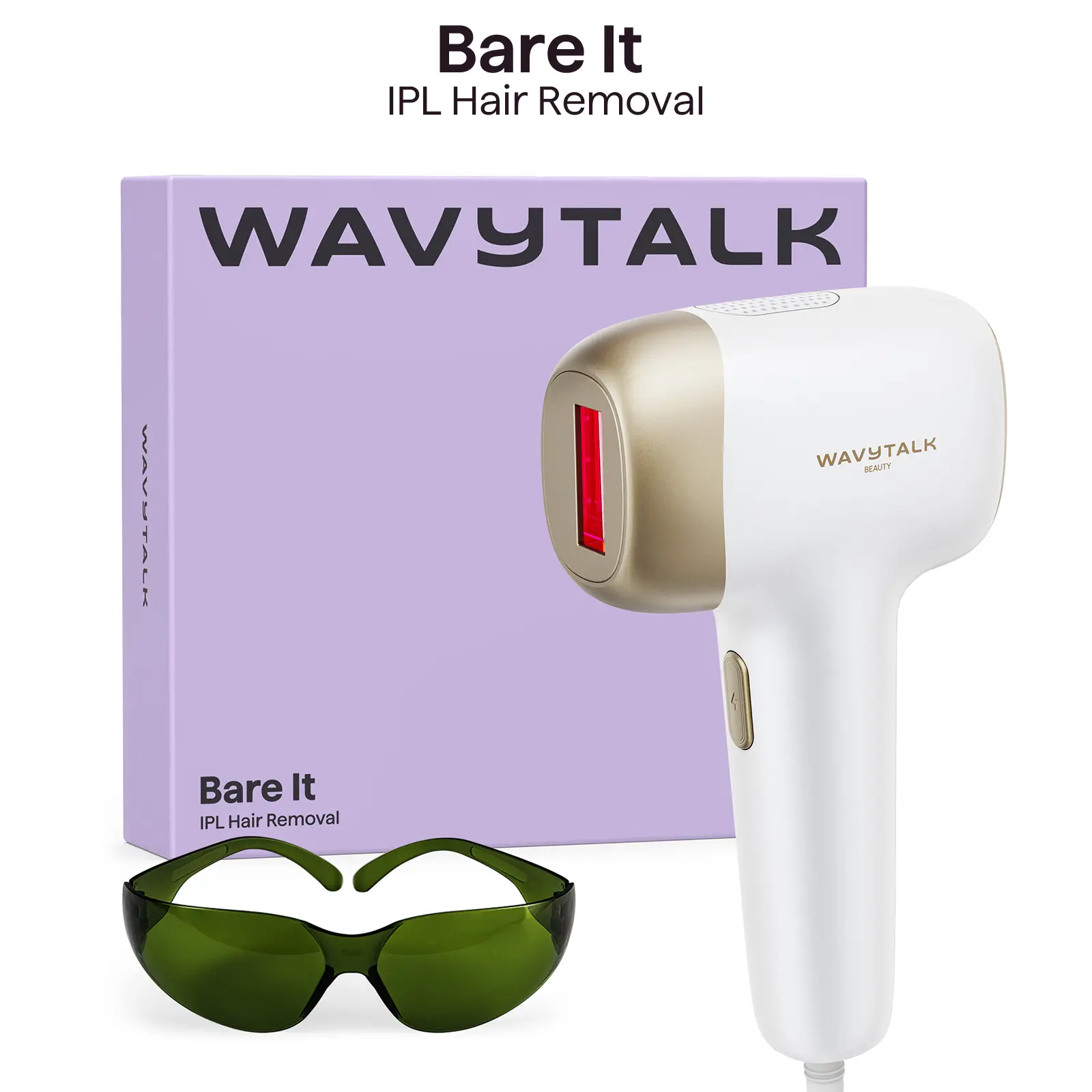 Hair Removal with Ice Cooling