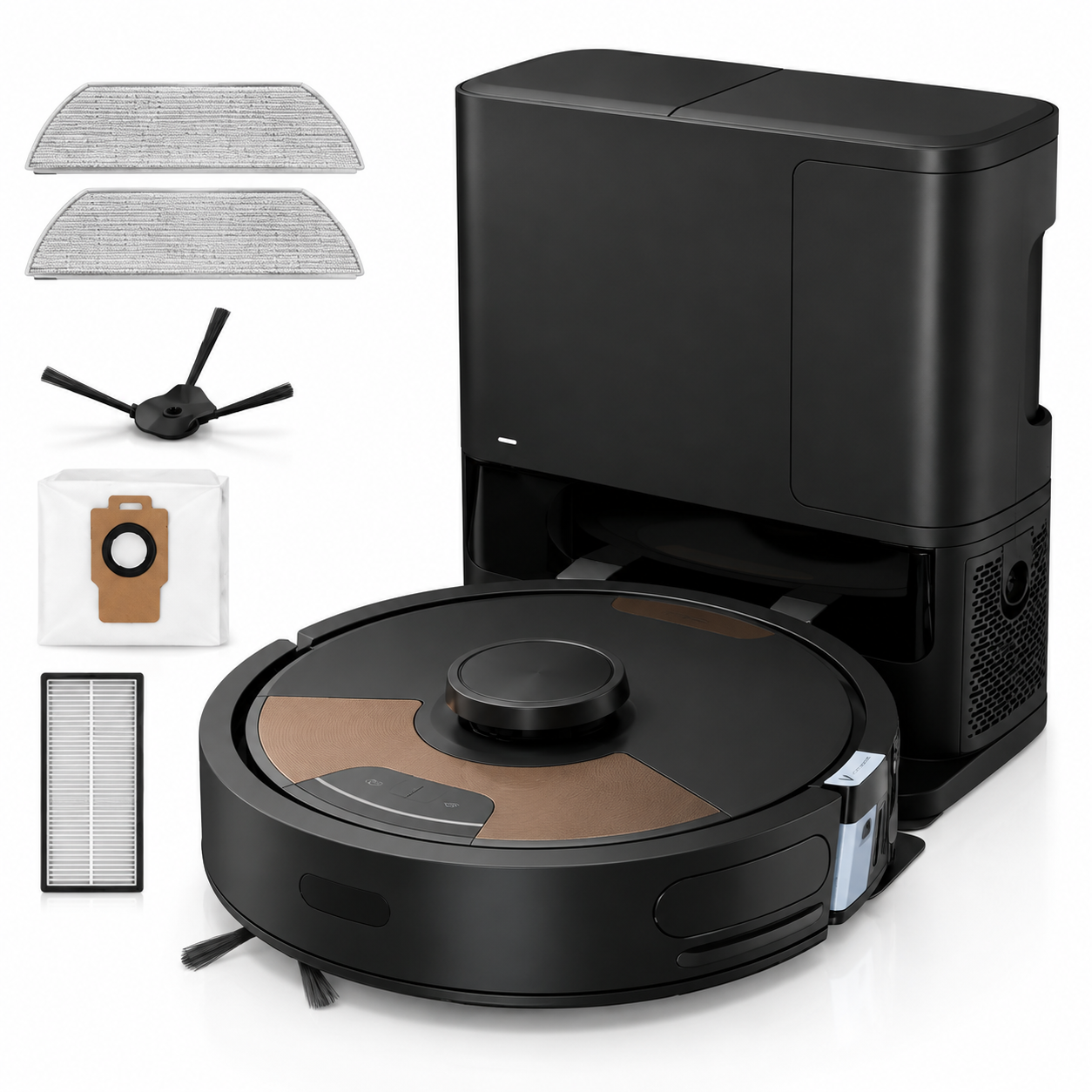 Smart AI Self-Empty Robot Vacuum for Pet Hair
