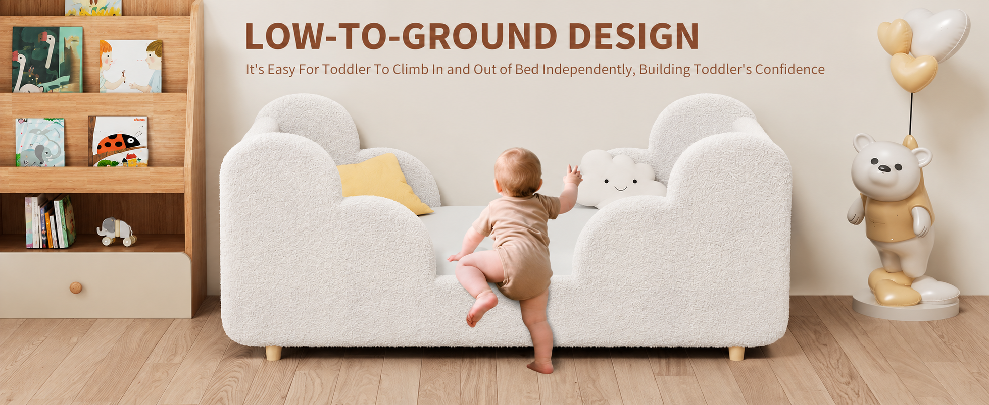 Toddler Bed Wooden Slats and Assembly