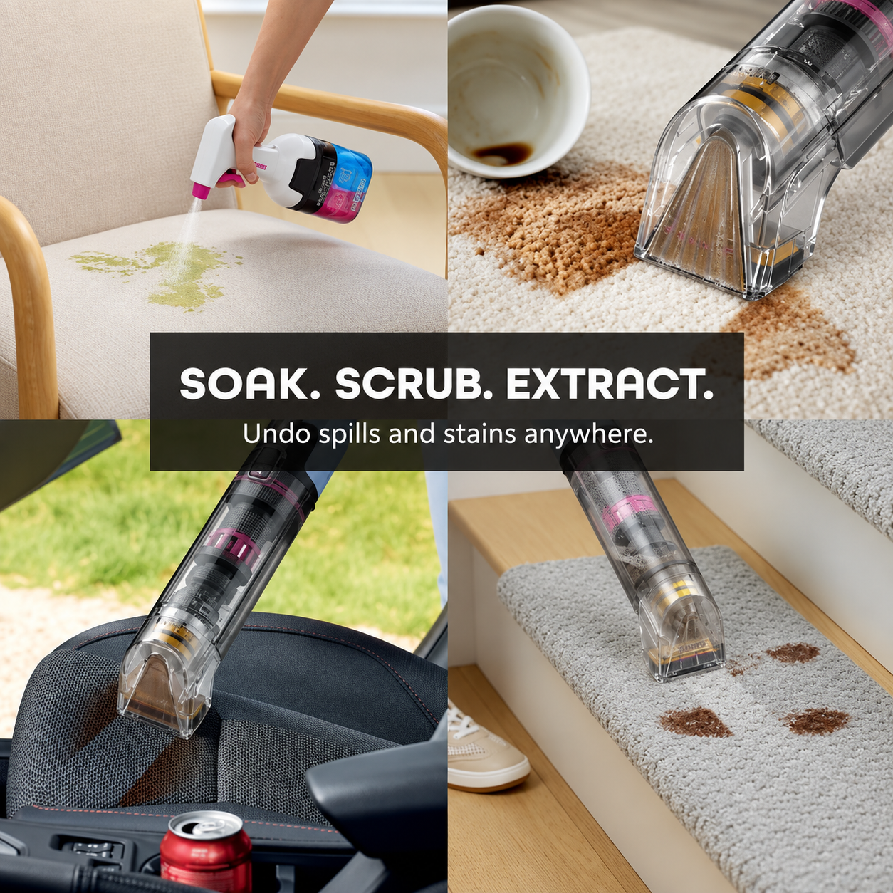 Cordless Portable Stain Cleaner HX104