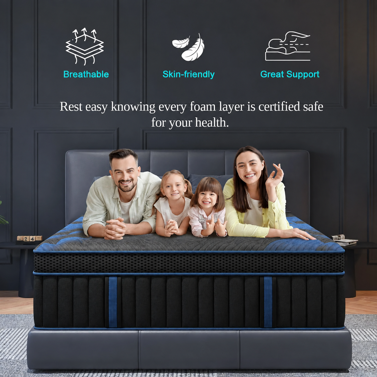 Hybrid Mattress Family Comfort